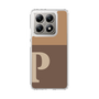 スリムプロテクションケース［ オリジナル - initial two tone - P brown ］