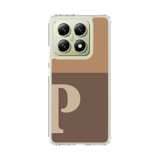 スリムプロテクションケース［ オリジナル - initial two tone - P brown ］
