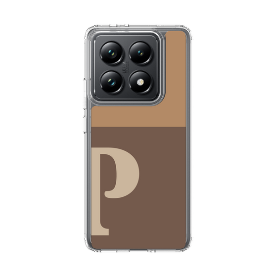 スリムプロテクションケース［ オリジナル - initial two tone - P brown ］