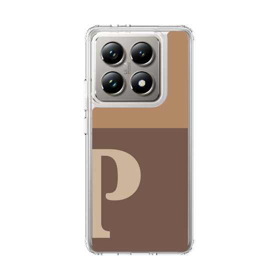 スリムプロテクションケース［ オリジナル - initial two tone - P brown ］