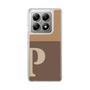 スリムプロテクションケース［ オリジナル - initial two tone - P brown ］