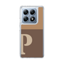 スリムプロテクションケース［ オリジナル - initial two tone - P brown ］