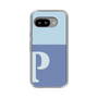 スリムプロテクションケース［ オリジナル - initial two tone - P blue ］