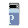 スリムプロテクションケース［ オリジナル - initial two tone - P blue ］