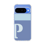 スリムプロテクションケース［ オリジナル - initial two tone - P blue ］