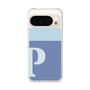 スリムプロテクションケース［ オリジナル - initial two tone - P blue ］