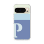 スリムプロテクションケース［ オリジナル - initial two tone - P blue ］