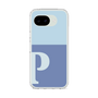 スリムプロテクションケース［ オリジナル - initial two tone - P blue ］