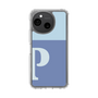 スリムプロテクションケース［ オリジナル - initial two tone - P blue ］