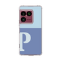 スリムプロテクションケース［ オリジナル - initial two tone - P blue ］