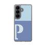 スリムプロテクションケース［ オリジナル - initial two tone - P blue ］