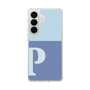 スリムプロテクションケース［ オリジナル - initial two tone - P blue ］