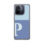 スリムプロテクションケース［ オリジナル - initial two tone - P blue ］