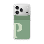 スリムプロテクションケース［ オリジナル - initial two tone - P green ］