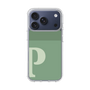 スリムプロテクションケース［ オリジナル - initial two tone - P green ］
