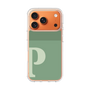 スリムプロテクションケース［ オリジナル - initial two tone - P green ］