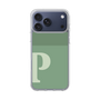 スリムプロテクションケース［ オリジナル - initial two tone - P green ］