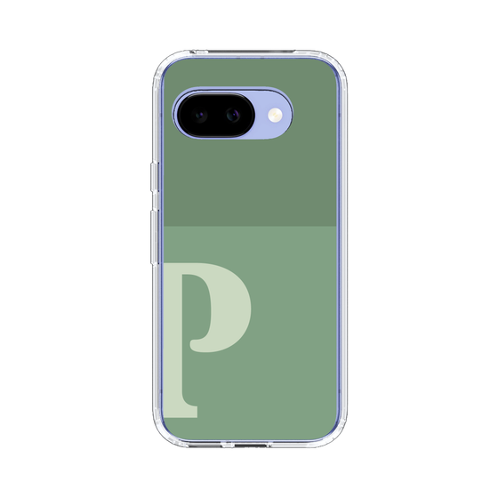スリムプロテクションケース［ オリジナル - initial two tone - P green ］