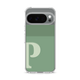 スリムプロテクションケース［ オリジナル - initial two tone - P green ］