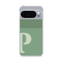 スリムプロテクションケース［ オリジナル - initial two tone - P green ］