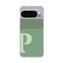 スリムプロテクションケース［ オリジナル - initial two tone - P green ］