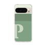 スリムプロテクションケース［ オリジナル - initial two tone - P green ］
