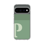 スリムプロテクションケース［ オリジナル - initial two tone - P green ］