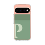スリムプロテクションケース［ オリジナル - initial two tone - P green ］