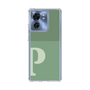 スリムプロテクションケース［ オリジナル - initial two tone - P green ］