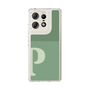 スリムプロテクションケース［ オリジナル - initial two tone - P green ］