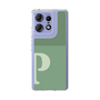 スリムプロテクションケース［ オリジナル - initial two tone - P green ］