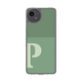 スリムプロテクションケース［ オリジナル - initial two tone - P green ］