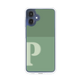 スリムプロテクションケース［ オリジナル - initial two tone - P green ］