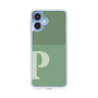 スリムプロテクションケース［ オリジナル - initial two tone - P green ］