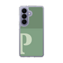 スリムプロテクションケース［ オリジナル - initial two tone - P green ］