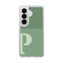 スリムプロテクションケース［ オリジナル - initial two tone - P green ］