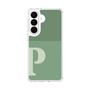 スリムプロテクションケース［ オリジナル - initial two tone - P green ］