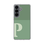 スリムプロテクションケース［ オリジナル - initial two tone - P green ］