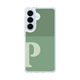 スリムプロテクションケース［ オリジナル - initial two tone - P green ］
