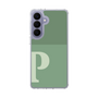 スリムプロテクションケース［ オリジナル - initial two tone - P green ］