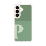 スリムプロテクションケース［ オリジナル - initial two tone - P green ］