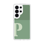 スリムプロテクションケース［ オリジナル - initial two tone - P green ］