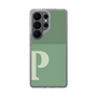スリムプロテクションケース［ オリジナル - initial two tone - P green ］