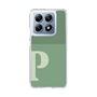 スリムプロテクションケース［ オリジナル - initial two tone - P green ］