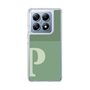 スリムプロテクションケース［ オリジナル - initial two tone - P green ］