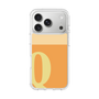 スリムプロテクションケース［ オリジナル - initial two tone - Q orange ］