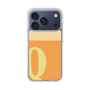 スリムプロテクションケース［ オリジナル - initial two tone - Q orange ］