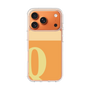 スリムプロテクションケース［ オリジナル - initial two tone - Q orange ］