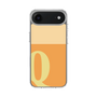スリムプロテクションケース［ オリジナル - initial two tone - Q orange ］