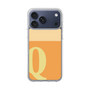 スリムプロテクションケース［ オリジナル - initial two tone - Q orange ］